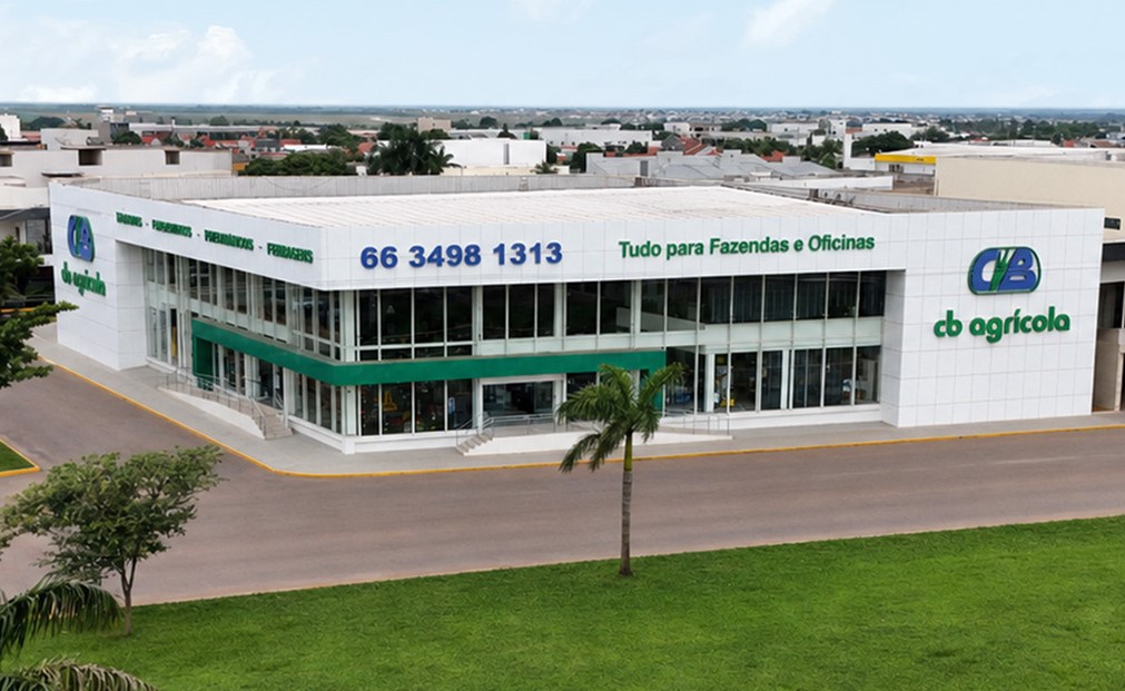 Fachada da matriz da CB Agrícola, cliente da ID
